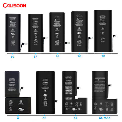 Paket Baterai Seluler Terisi Ulang 3.82V Untuk IPhone 6 6s 7 8 Plus X Xr Xs 11 12 Pro