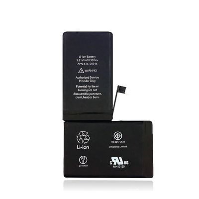 OEM Baterai Penggantian 1500mAh Baterai Li-Ion Yang Bisa Diisi Ulang Untuk Iphone X